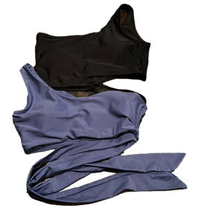 𝅺SHEIN. TWO shein bathing suit tops. NWOT